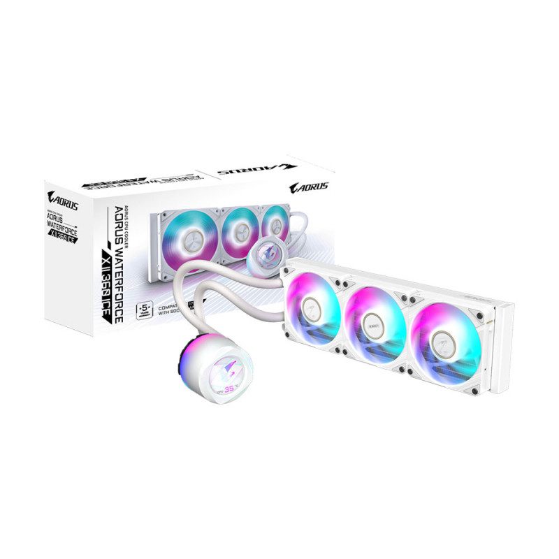 LIQUID COOLER (ชุดน้ำปิด) GIGABYTE AORUS WATERFORCE X II 360 ICE (6Y) - Image 5