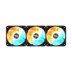 Alternative view of FAN (พัดลม) GIGABYTE EZ CHAIN REVERSE 120 BLACK PACK3 (GP-EZRVSFAN1203) (1Y)