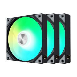 FAN (พัดลม) TRYX ROTA SL 120 ARGB BLACK TRIPLE PACK (F-R120A-AM3M-G0K) (2Y)