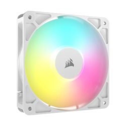 FAN (พัดลม) CORSAIR RS120 RGB SINGLE PACK ARGB WHITE (CO-9050184-WW) (5Y)