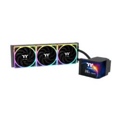 LIQUID COOLER (ชุดน้ำปิด) THERMALTAKE MAGCURVE 360 ULTRA ARGB SYNC AIO (BLACK)(CL-W453-PL12SW-A) (6Y)