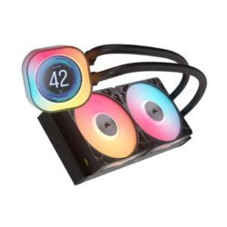 Alternative view of LIQUID COOLER (ชุดน้ำปิด) CORSAIR iCUE LINK TITAN 240 RX LCD RGB BLACK (CW-9061022-WW) (6Y)