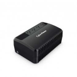 UPS (อุปกรณ์สำรองไฟ) CYBER POWER BU1000EA 1000VA/630WATT (BLACK) (2Y)
