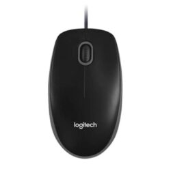 MOUSE (เมาส์) LOGITECH USB B100 (BLACK)