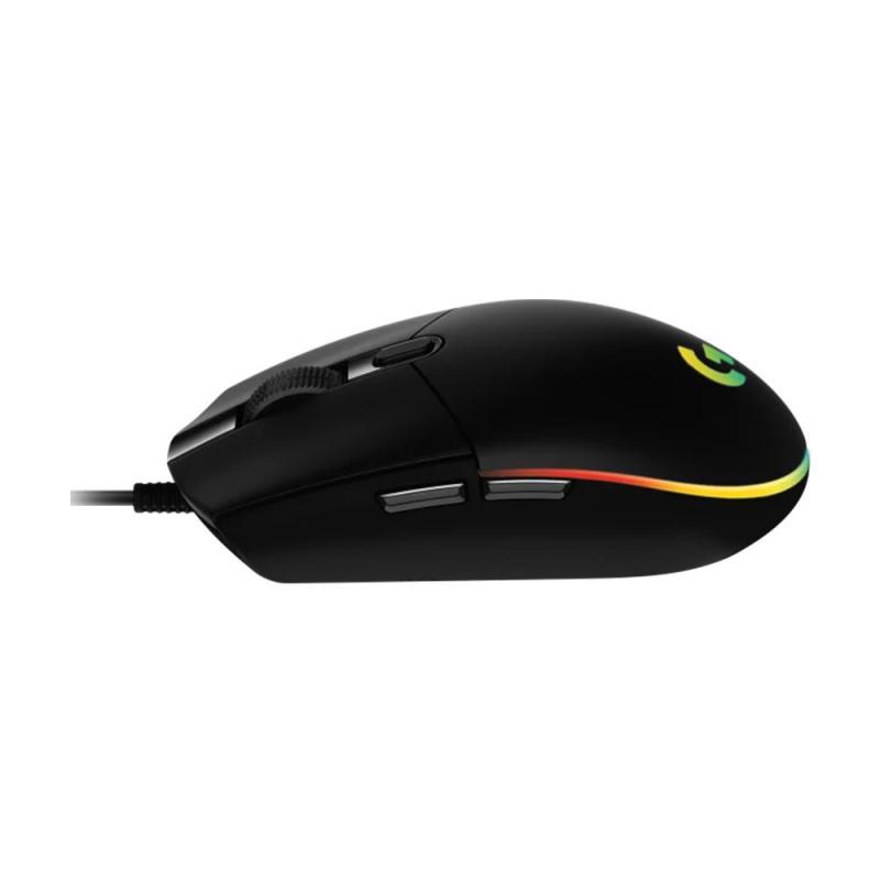 MOUSE (เมาส์) LOGITECH G102 LIGHTSYNC (BLACK) - Image 3