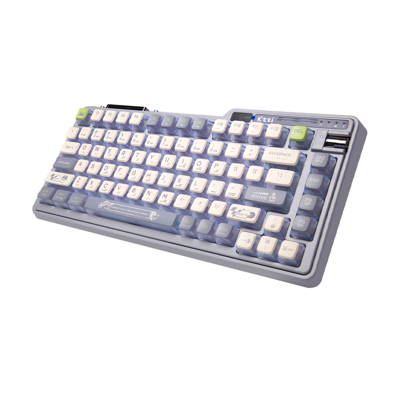KEYBOARD (คีย์บอร์ด) KZZI K75 PRO+ KNIGHT GRAY (MOMENT LINEAR SWITCH) (EN) - Image 4