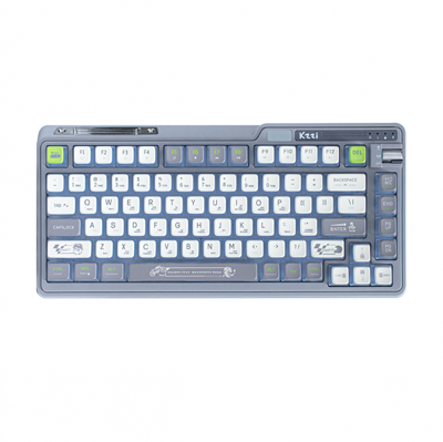 KEYBOARD (คีย์บอร์ด) KZZI K75 PRO+ KNIGHT GRAY (MOMENT LINEAR SWITCH) (EN) - Image 2