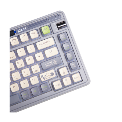 KEYBOARD (คีย์บอร์ด) KZZI K75 PRO+ KNIGHT GRAY (MOMENT LINEAR SWITCH) (EN) - Image 5