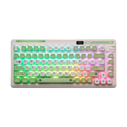 KEYBOARD (คีย์บอร์ด) KZZI K75 PRO+ LEMON GREEN (ETERNITY TACTILE SWITCH) (EN)