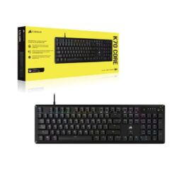 Alternative view of KEYBOARD (คีย์บอร์ด) CORSAIR K70 CORE RGB (BLACK) (MLX RED LINEAR SWITCH) (EN/TH) (CH-910971E-TH)