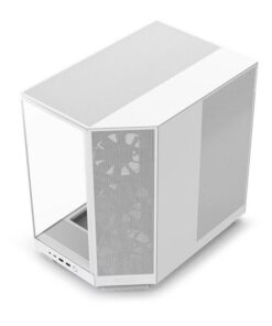 Alternative view of CASE (เคส) NZXT H6 FLOW (WHITE)(ATX) : CC-H61FW-01