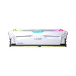 Alternative view of RAM (แรม) LEXAR ARES RGB KIT 32GB (16x2) DDR5 6400MHz WHITE (LD5EU016G-R6400GDWA) (LT)