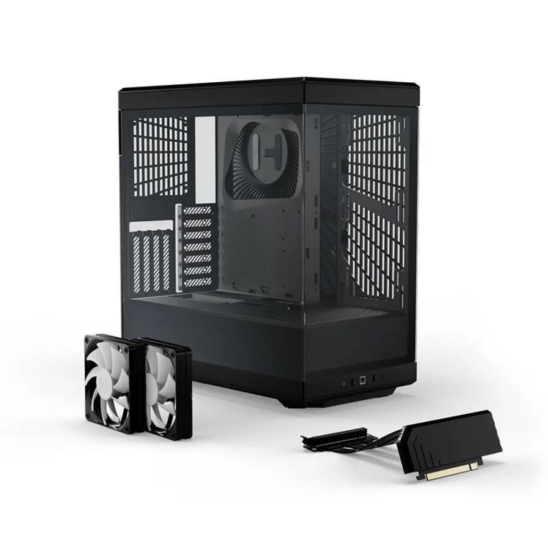 CASE (เคส) HYTE Y40 (BLACK/BLACK)(ATX) (3Y) - Image 4