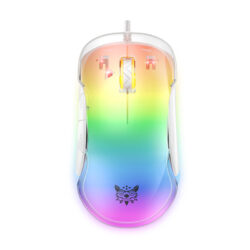MOUSE (เมาส์) ONIKUMA CW925 RGB GAMING : WHITE (2Y)