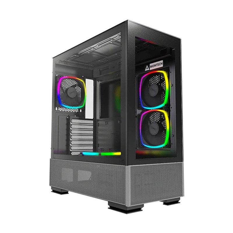 CASE (เคส) MONTECH SKY TWO (BLACK)(ATX)