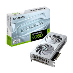 VGA(การ์ดจอ) GIGABYTE GEFORCE RTX 5060 EAGLE OC ICE 8G - 8GB GDDR7 (GV-N5060EAGLEOC ICE-8GD) (3Y)