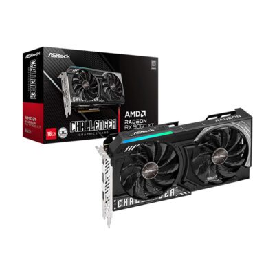 VGA(การ์ดจอ) ASROCK RADEON RX 9060 XT CHALLENGER OC - 16GB GDDR6 (RX9060XT CL 16GO) (3Y)