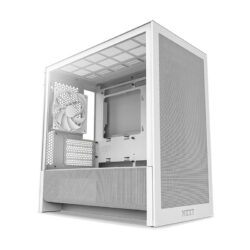 CASE (เคส) NZXT H3 FLOW [2025] (WHITE)(CC-H31FW-01)(mATX) (2Y)