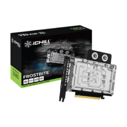 VGA(การ์ดจอ) INNO3D GEFORCE RTX 5080 ICHILL FROSTBITE - 16GB GDDR7 (C50803-16D7X-1760FB) (3Y)