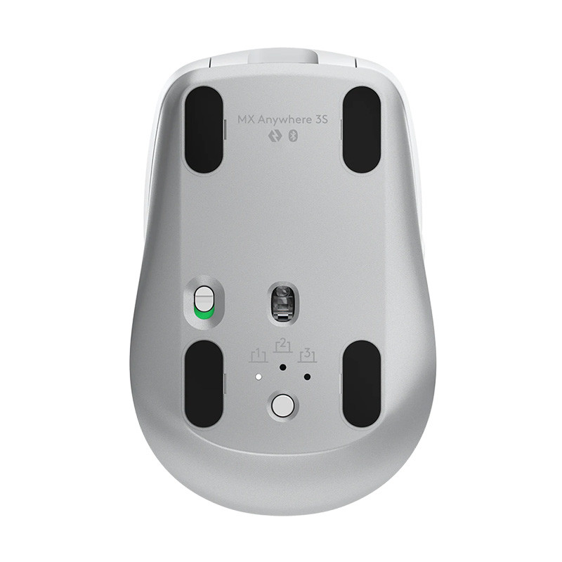 MOUSE (เมาส์) LOGITECH MX ANYWHERE 3S (PALE GRAY) (1Y) - Image 8