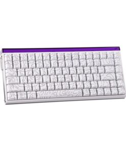Alternative view of KEYBOARD (คีย์บอร์ด) AULA HERO 84 HE SIDE PRINTED (WHITE) PLUTO MAGNETIC SWITCH (EN) (2Y)