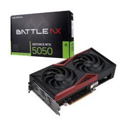 VGA(การ์ดจอ) COLORFUL GEFORCE RTX 5050 BATTLE AX DUO - 8GB GDDR6 (3Y)