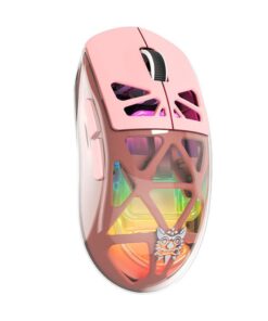 Alternative view of MOUSE (เมาส์) ONIKUMA CHOUKO TRI-MODE WIRELESS GAMING MOUSE : PINK (2Y)