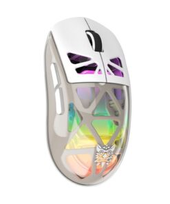Alternative view of MOUSE (เมาส์) ONIKUMA CHOUKO TRI-MODE WIRELESS GAMING MOUSE : WHITE (2Y)