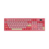 KEYBOARD (คีย์บอร์ด) LOGA BASE 104 : STRAWBERRY CHEESE CAKE WIRELESS (NOM-SOD SILENT SWITCH) (EN/TH) (2Y)