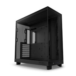 CASE (เคส) NZXT H6 FLOW (BLACK)(ATX) : CC-H61FB-01