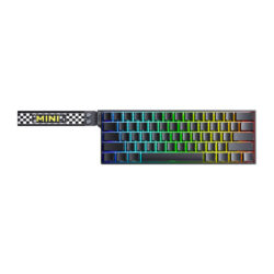 KEYBOARD (คีย์บอร์ด) AULA MINI60 HE PRO (BLACK) [SMOKY CLOUD MAGNETIC SWITCH] (EN) (2Y)