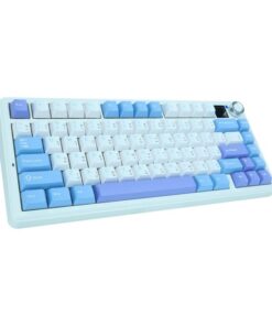 Alternative view of KEYBOARD (คีย์บอร์ด) AULA F75 MAX (WHITE/BLUE/PURPLE) 3IN1 WIRELESS [REAPER SWITCH] (EN/TH) (2Y)