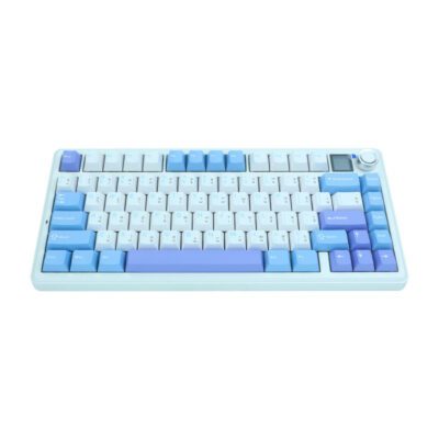 KEYBOARD (คีย์บอร์ด) AULA F75 MAX (WHITE/BLUE/PURPLE) 3IN1 WIRELESS [REAPER SWITCH] (EN/TH) (2Y) - Image 3
