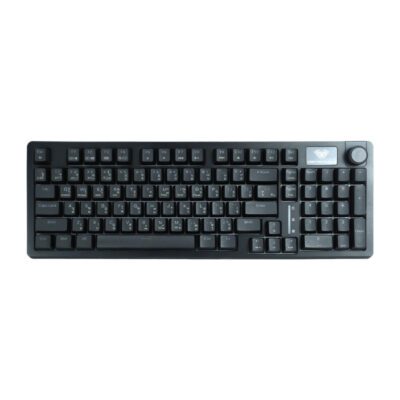 KEYBOARD (คีย์บอร์ด) AULA S98 (BLACK) 3IN1 WIRELESS [RED SWITCH] (EN/TH) (2Y) - Image 2