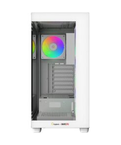 Alternative view of CASE (เคส) OCYPUS x iHAVECPU GAMMA C72 ARGB (WHITE)(ATX) (2Y)