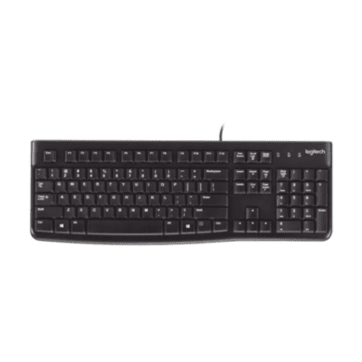 KEYBOARD (คีย์บอร์ด) LOGITECH K120 USB (BLACK) (TH)
