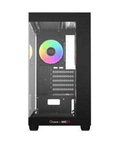 Alternative view of CASE (เคส) OCYPUS x iHAVECPU GAMMA C52 ARGB (BLACK)(mATX) (2Y)
