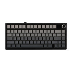 KEYBOARD (คีย์บอร์ด) AULA F75 MAX SIDE PRINTED (GRADIENT GRAY) 3IN1 WIRELESS [REAPER SWITCH] (EN) (2Y)