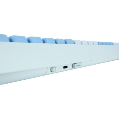 KEYBOARD (คีย์บอร์ด) AULA S100PRO 3IN1 WIRELESS (SKY VIOLET ) [RED SWITCH] (EN/TH) (2Y) - Image 5