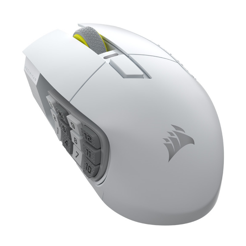 MOUSE (เมาส์) CORSAIR SCIMITAR ELITE WIRELESS SE (WHITE) (CH-9314011-AP) (2Y) - Image 2