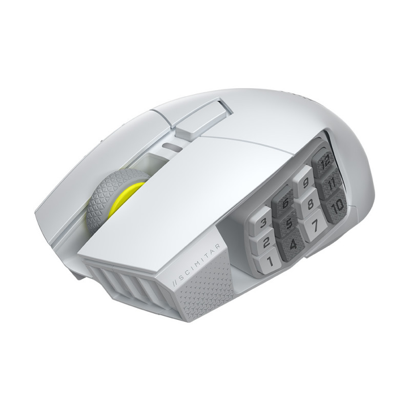 MOUSE (เมาส์) CORSAIR SCIMITAR ELITE WIRELESS SE (WHITE) (CH-9314011-AP) (2Y) - Image 4