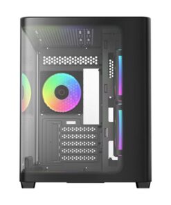 Alternative view of CASE (เคส) OCYPUS IOTA C50 CURVE ARGB (BLACK)(mATX) (3Y)