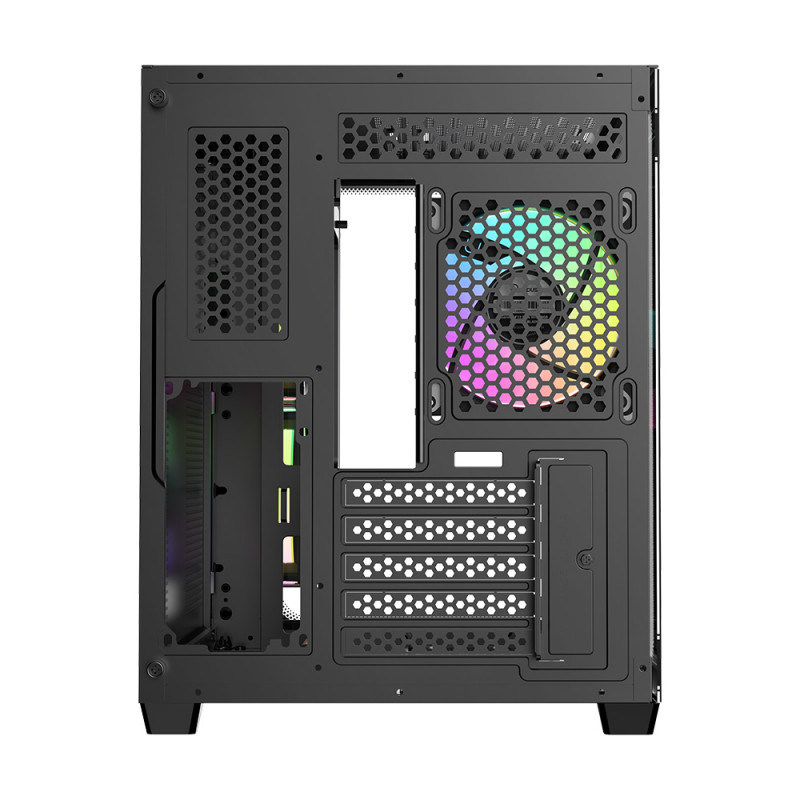 CASE (เคส) OCYPUS IOTA C50 CURVE ARGB (BLACK)(mATX) (3Y) - Image 4