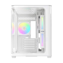 Alternative view of CASE (เคส) OCYPUS IOTA C50 CURVE ARGB (WHITE)(mATX) (3Y)