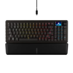 KEYBOARD (คีย์บอร์ด) CORSAIR VANGUARD 96 RGB (CORSAIR MLX PLASMA SWITCH) (EN/TH)(CH-91E901E-TH) (2Y)