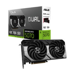 VGA(การ์ดจอ) ASUS DUAL GEFORCE RTX 5070 - 12GB GDDR7 OC EDITION (DUAL-RTX5070-O12G) (3Y)