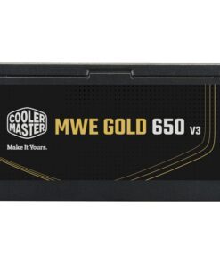 Alternative view of PSU (อุปกรณ์จ่ายไฟ) COOLER MASTER MWE GOLD V3 - 650W (80+GOLD)(BLACK) (5Y)