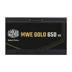 Alternative view of PSU (อุปกรณ์จ่ายไฟ) COOLER MASTER MWE GOLD V3 - 650W (80+GOLD)(BLACK) (5Y)