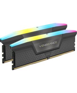 Alternative view of RAM (แรม) CORSAIR VENGEANCE RGB 32GB (16x2) DDR5 6000MHz GREY (CMH32GX5M2F6000Z36) (LT)