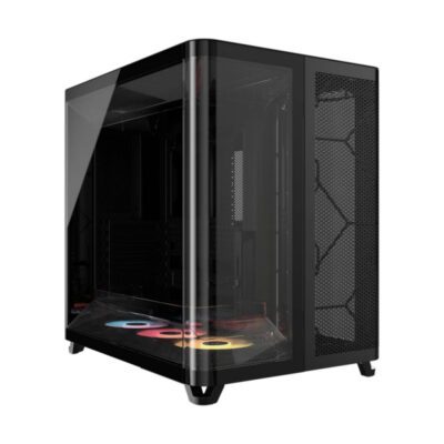 CASE (เคส) CORSAIR AIR 5400 RS-R ARGB (BLACK)(ATX)(CC-9011318-WW) (2Y)